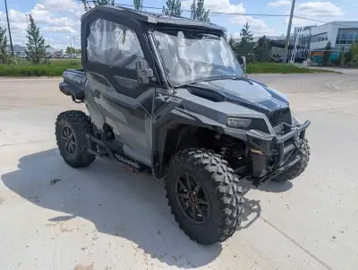 2023 Polaris General XP 1000 Fully cabbed with windshield front/back and enclosures Ride command Dum...