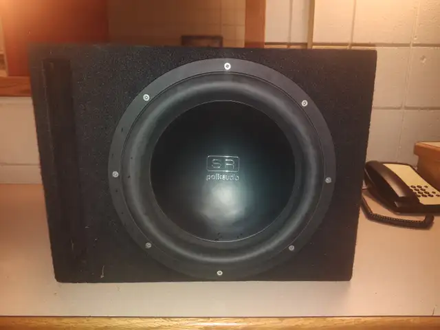 12" Polk Audio SR Subwoofer in ported box
