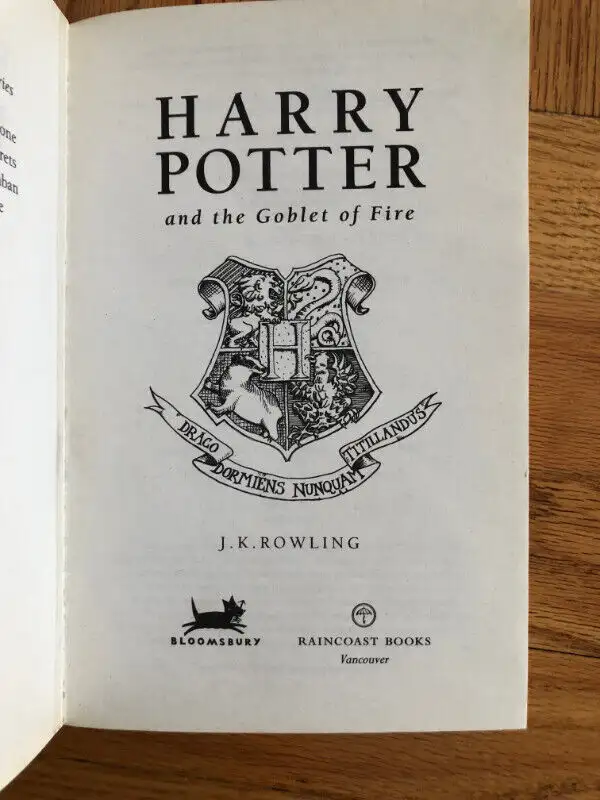 HARRY POTTER AND THE GOBLET OF FIRE by J.K ROWLING in Fiction in Longueuil / South Shore - Image 4