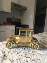 Brass car