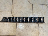 ARMSTRONG 1/2" DRIVE 12 POINT SOCKET SET