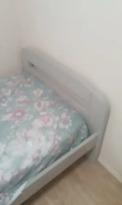 Single bed with mattress, View more