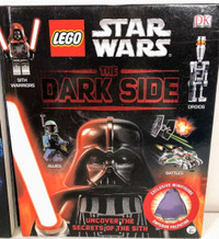 LEGO Star Wars The Dark Side book& Lego I love that minifigure 