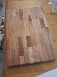 Solid red oak bread and cutting boards