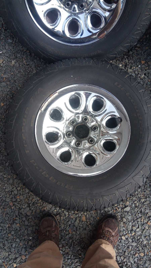 265-70-r17. 4 tires & rims in Tires & Rims in Fredericton - Image 2