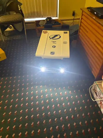 Cooler has speakers with Bluetooth hook up.