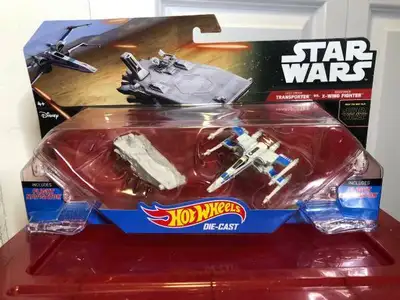 Star Wars Force Awakens Hot Wheels Starship (2015) First Order T, View more