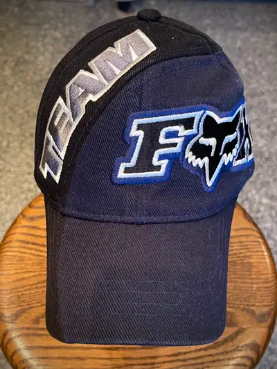 Vintage Fox Factory Racing Hat • Motocross • Snapback • All Over • Y2K • Moto • MX RARE - Collectors...