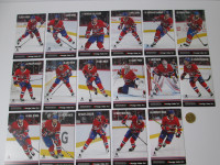 17 Cartes hockey Canadiens de Montréal ( Provigo)