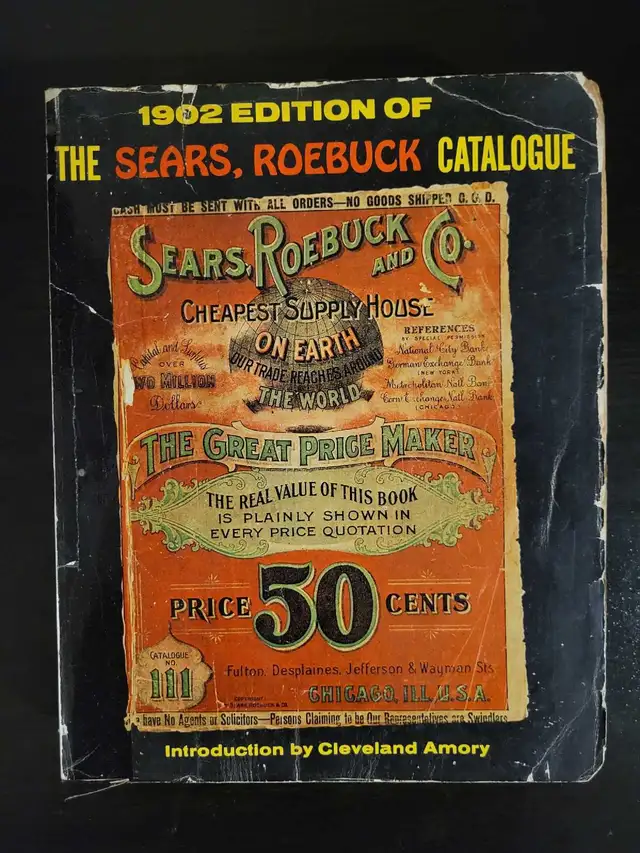 1902 Edition Of The Sears, Roebuck Catalogue $4 in Other in Kitchener / Waterloo - Image 2