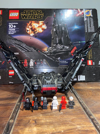 Lego Star Wars 75256 Kylo Rens Shuttle 100% complete 