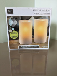 LED Candlelight 2pcs/pack with timer, new $30