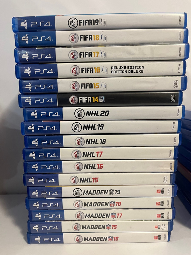 Ps4 sport games  in Sony Playstation 4 in Mississauga / Peel Region