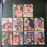 WWF COLLECTOR MAGAZINES 