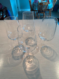 Set of 4 Luigi Bormioli Wine Glasses