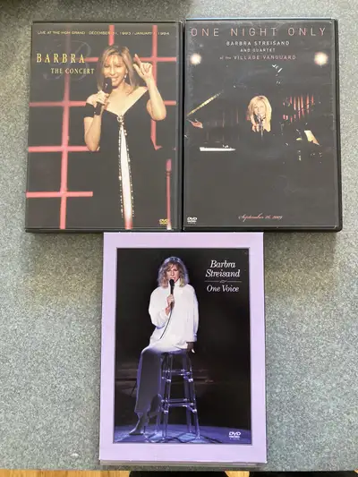 Music DVDs EUC Barbara Streisand Live The Concert One Voice , View more