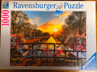 Ravensburger Bicycles in Amsterdam 1000 Piece Puzzle