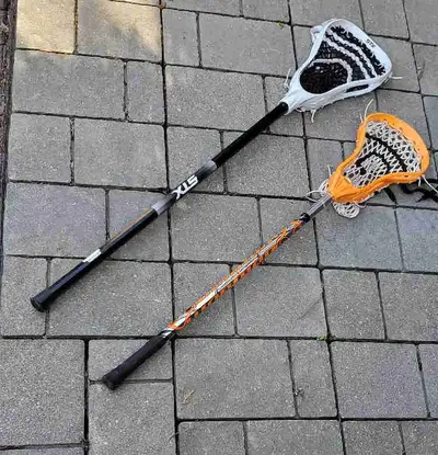 New Lacrosse Sticks  $85each, View more