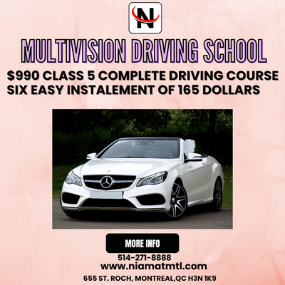 complete car driving course of S.A.A.Q, CLASS-5 (CAR), View more
