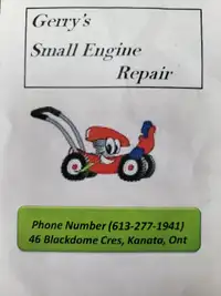 Gerry's Small Engine Repair