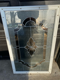 Glass door window insert