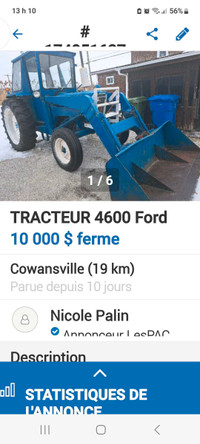 Tracteur 4600
