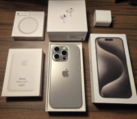 iPhone 15 Pro / AirPods Pro + Accessories