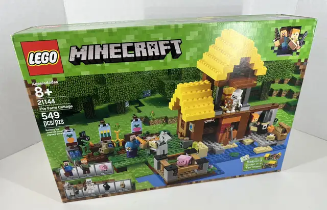 Lego Minecraft The Farm Cottage 21144 (Brand New Sealed) in Toys & Games in Markham / York Region - Image 2
