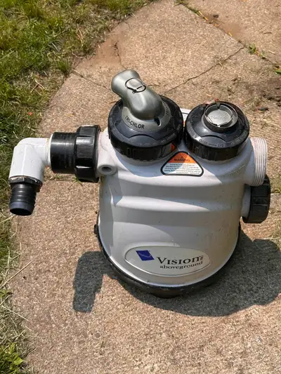 Chlorinateur piscine hors terre/above ground pool chlorinator, View more
