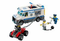 Lego City 60043 Prisoner Transporter, 100% complet + instruction