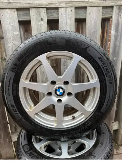 Please see pics for details. Original BMW rims, made in Germany.