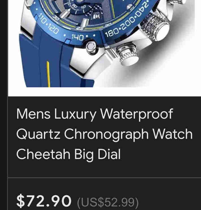 Mens watch  in Jewellery & Watches in North Bay
