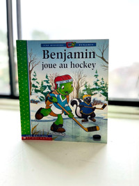 Benjamin Joue Au Hockey Scholastic Edition - Livre jeunesse