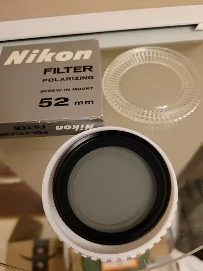 Nikon 52mm polarizing filter, View more