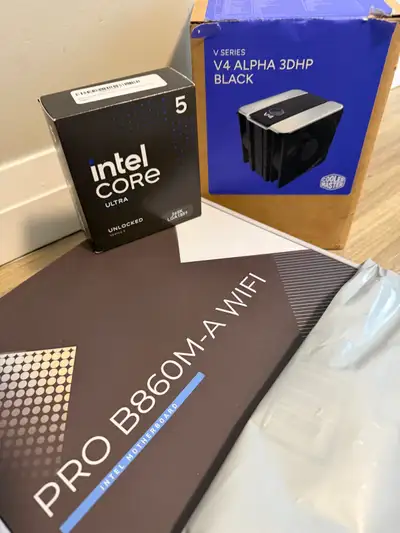 Msi Pro B860M-A WIFI LGA1851 motherboard *brand new sealed*, View more