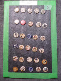 1910-1930 era Hassan Cigarette pin lot x 30 (27 different)