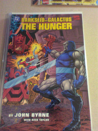 Darkseid vs Galactus The Hunger Marvel DC crossover rare book NM