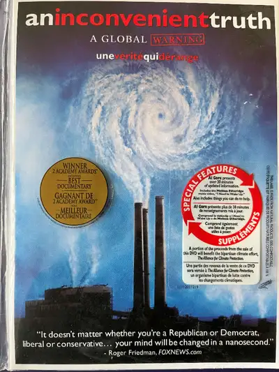 An Inconvenient Truth DVD (New), View more