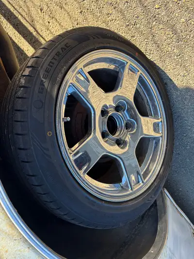 Looking to sell this wheel set of my car as they’re just not my style. Corvette Wagon wheels (5x4.75...