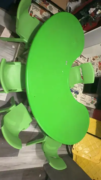 Kids table and chairs, View more