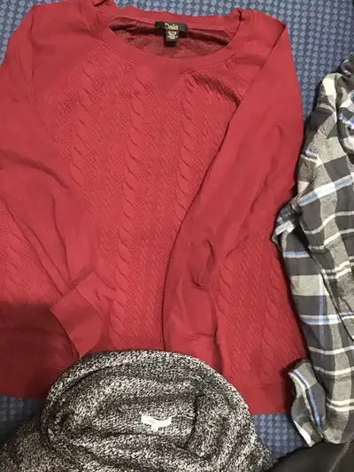Lot of 4 Sweaters and Tops, View more
