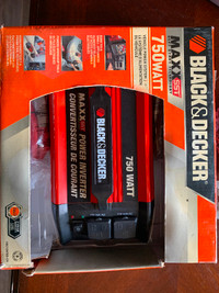 Black & Decker 750 Watt Inverter Never Used