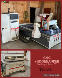 CNC machine + Edgebander