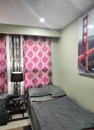 Furnished Bedroom available from today 1st of july,