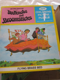 RARE Vintage Jigsaw Puzzle Walt Disney Bedknobs & Broomsticks