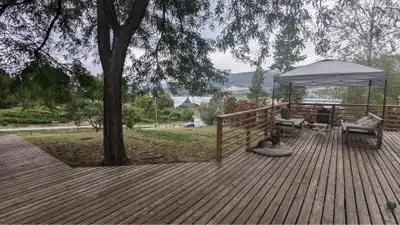 3 bedroom home for rent with fully fenced in yard and large deck, less than 5 minute walk to the bea...