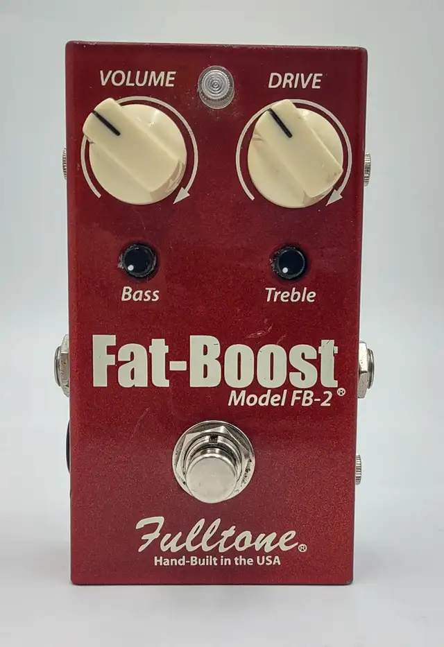 Fulltone Fat-Boost FB-2 Guitar Pedal *Missing 1 Screw in Amps & Pedals in Windsor Region - Image 2