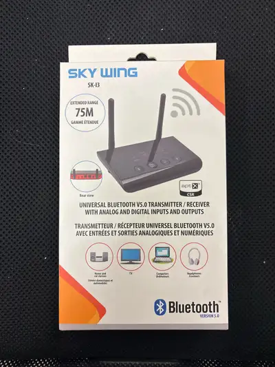 Sky Wing Bluetooth Transmitter, View more