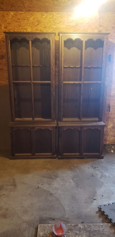 gun cabinet/book cabinet for sale, View more