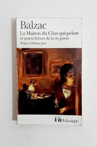 Roman - Balzac - LA MAISON DU CHAT-QUI-PELOTE - Livre de poche